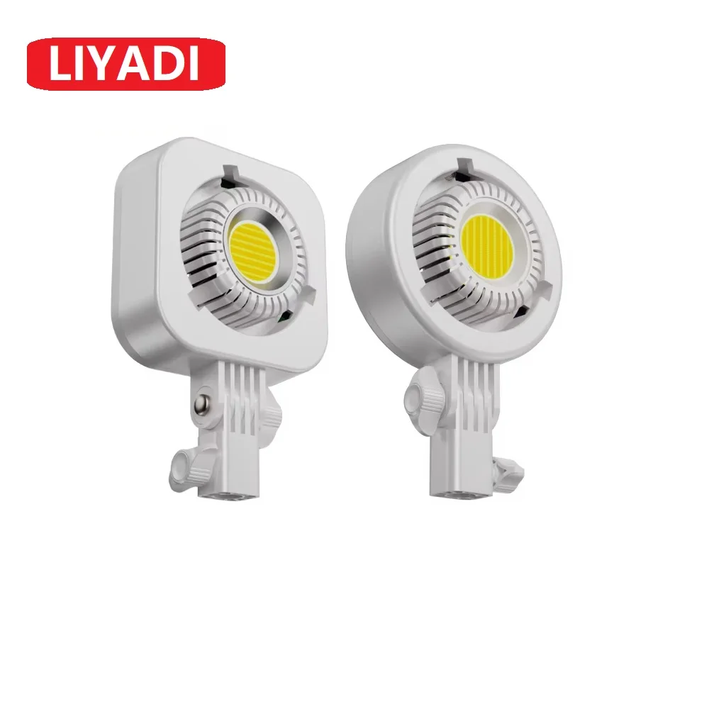 Фото Профессиональный светодиодный осветитель Liyadi 150W Cob RC150/R150 2700K-6500K 13500 люмен для студийной съемки и прямых трансляций №3