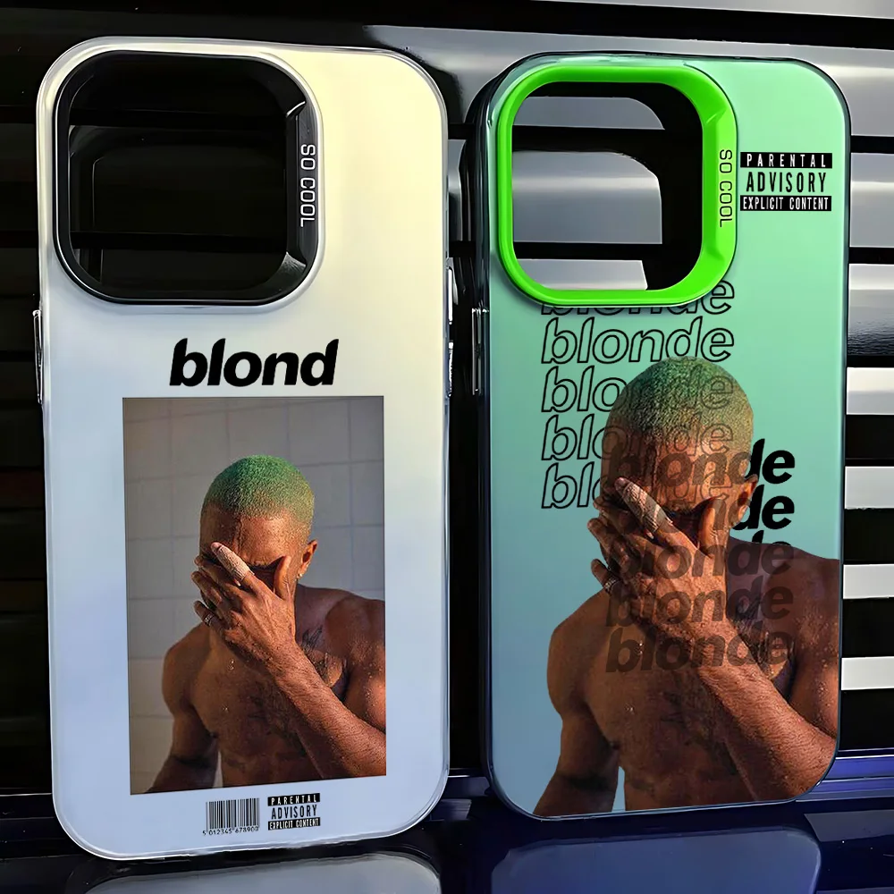 Чехол для телефона Singer Frank Blonde Oceans iPhone 16 15 14 13 12 11 mini Pro Max X XR XSMAX 8 7 Plus матовая задняя