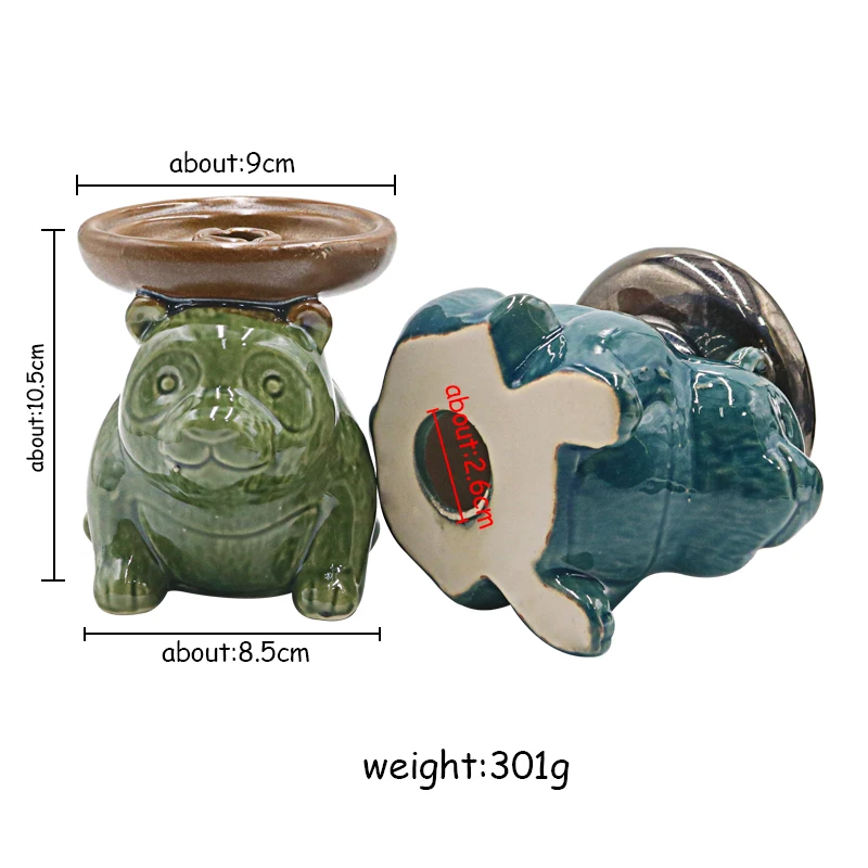 1 шт. высококачественная керамическая чаша для кальяна наргиле продолговато