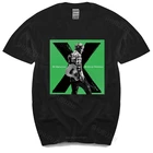 Футболка мужская хлопковая с эмблемой, брендовая тенниска ширана в стиле Харадзюку, уличная одежда, летняя майка, большие размеры