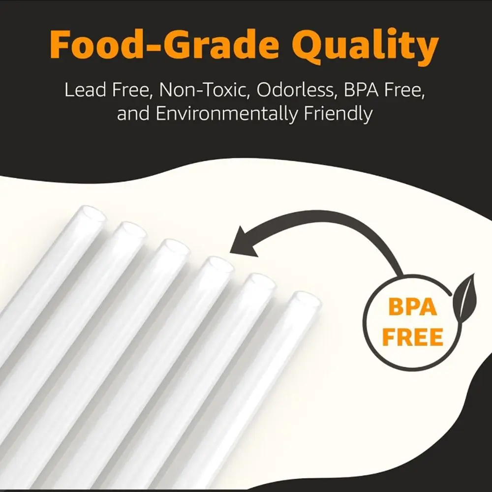 6 шт. подарки портативные сменные соломинки пластиковые для живока стакан IceFlow