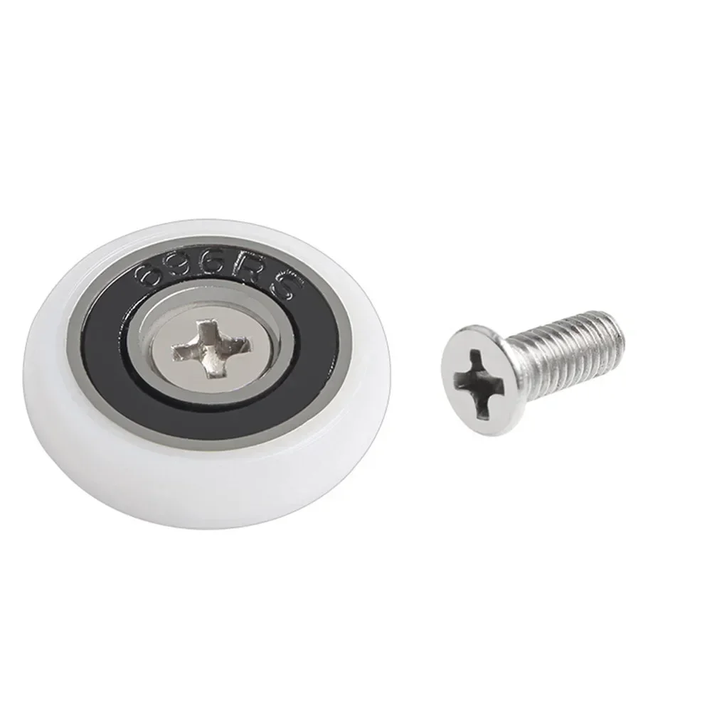 8 шт. ролик для душевой двери диаметр 19/23/25 мм раздвижное колесо из нержавеющей