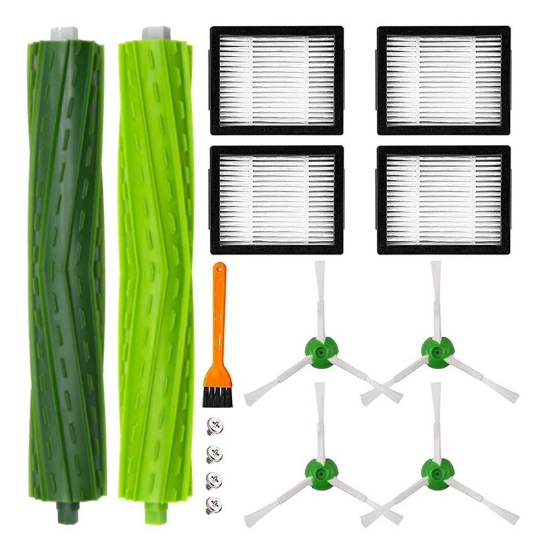 

Replacement Roller Brush Side Brushes Filter Compatible For Irobot Roomba I7 I7+ I3 E5 E6 Vacuum Cleaner Accessories