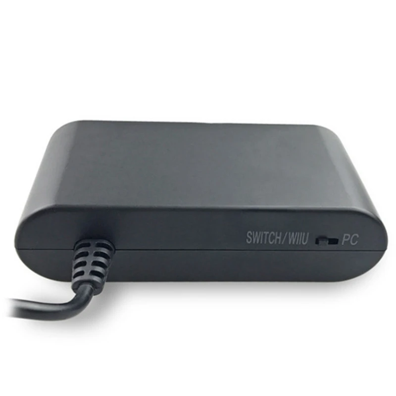 Игровой конвертер с 4 портами для контроллера Gamecube GC USB-адаптер Nintendo Switch NGC/Wii U/PC