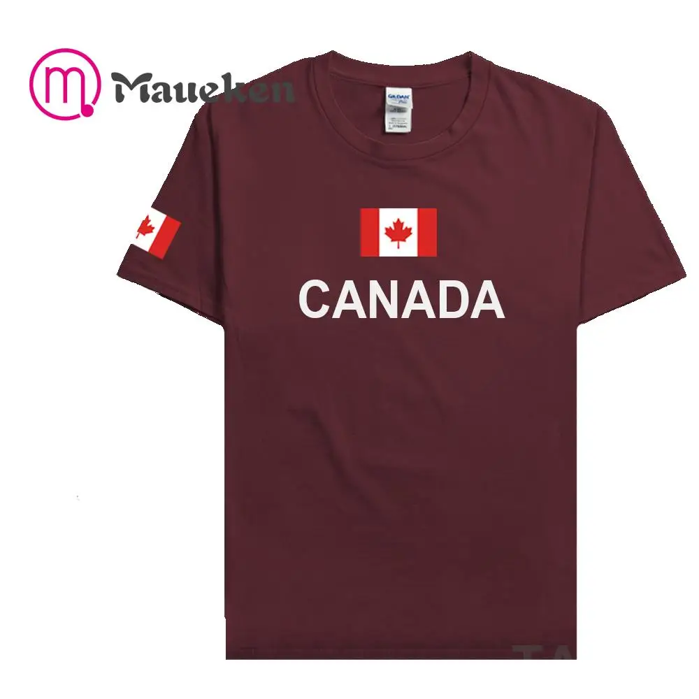 2022 канадская футболка мужские топы из 100% хлопка одежда для фанатов Народной