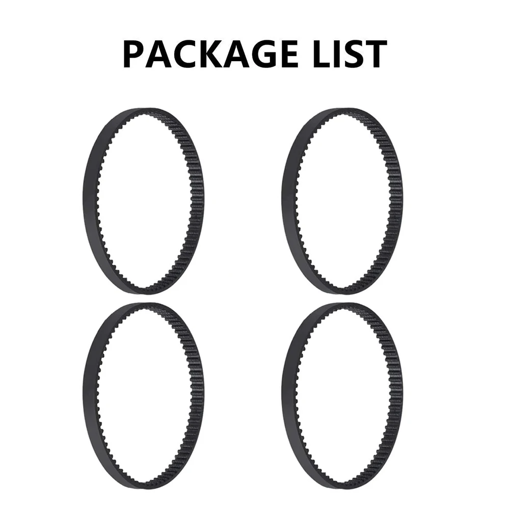

4 Pcs Belts For Eureka FloorRover For Eureka S3018 S3029 S3014 FloorRover Vacuum, Fits Models:NEU560, NEU562A, NEU562, NEU566