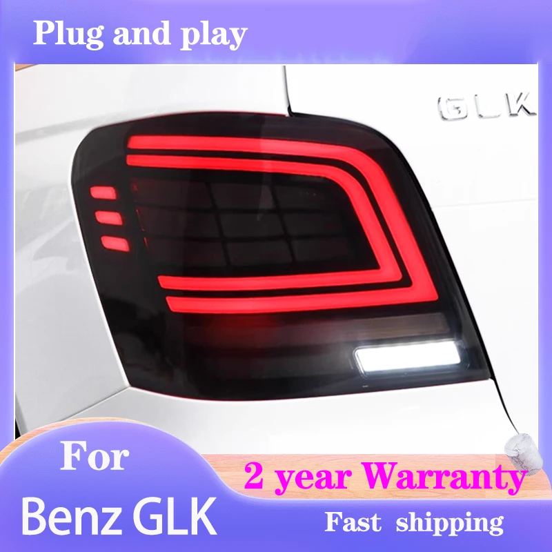 Стайлинг автомобиля для Mercedes GLK задняя фонарь 2007-2015 GLK300 GLK200 GLK260 X204 задний тормоз
