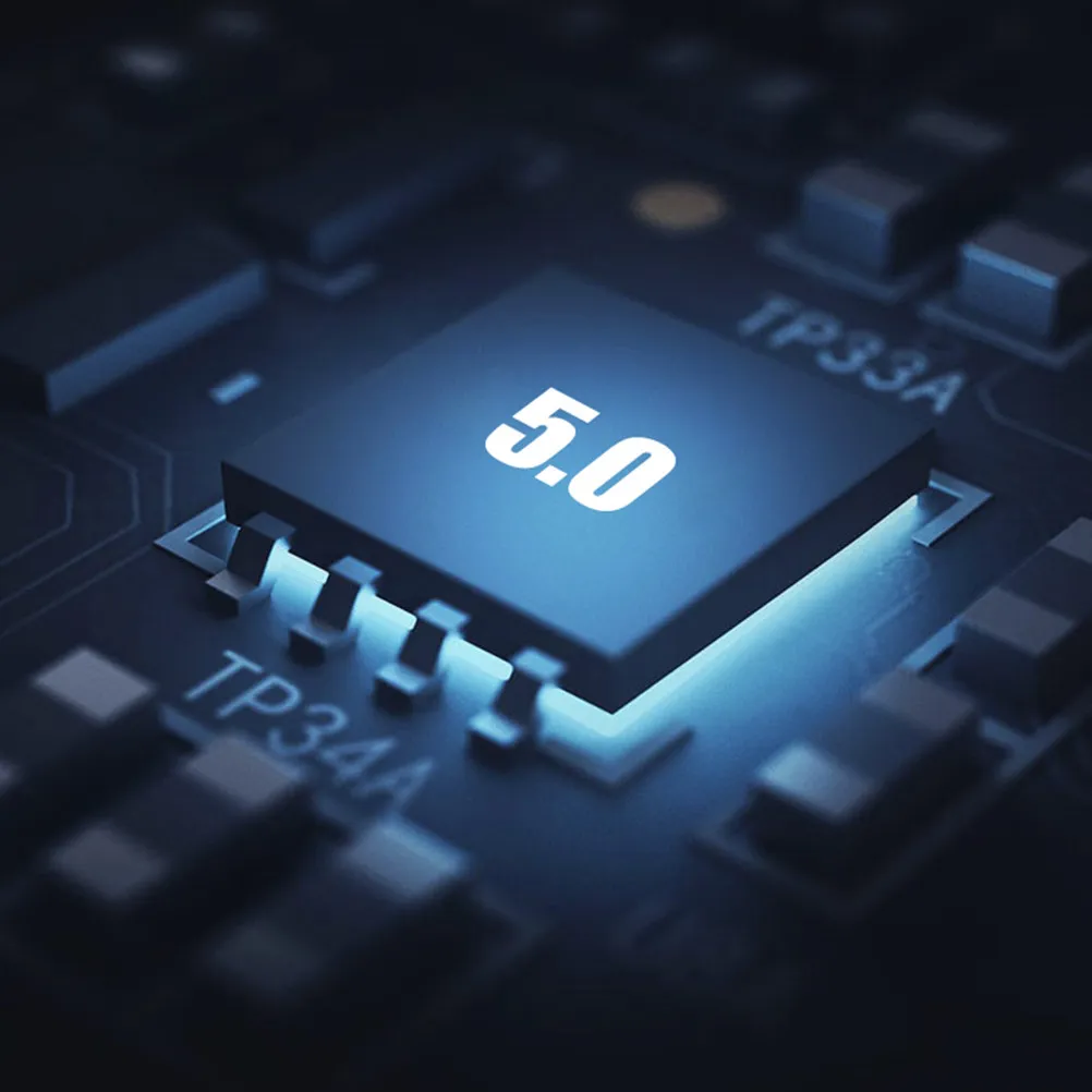 Фото USB-аудиопередатчик 5.0 с разъемом 3,5 мм, беспроводной стереоадаптер для телевизора, ПК, MP3, MP4, наушников, миниатюрный и легкий. №2