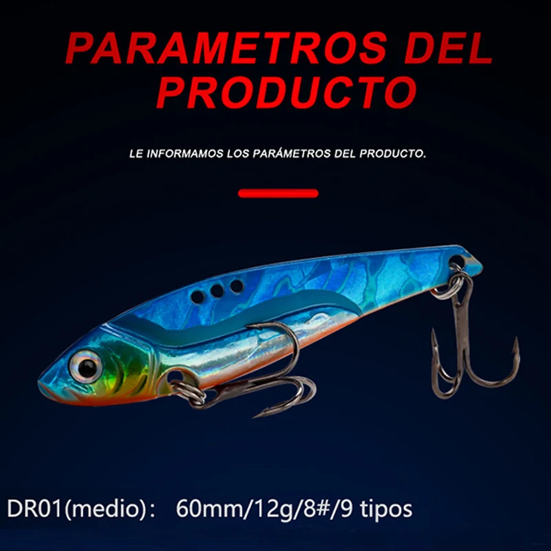 8 г 12 16 Вибрирующая рыболовная приманка металлический джиг тонущее большое