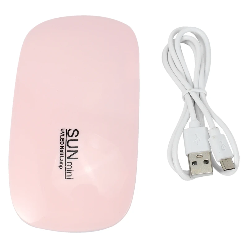 

6 W UV/LED Lamp Mini Portable Nail Dryer USB Cable For The Gift Domestic Use Nail Polish Gel Dryer USB Lamp Manicure Phototherap