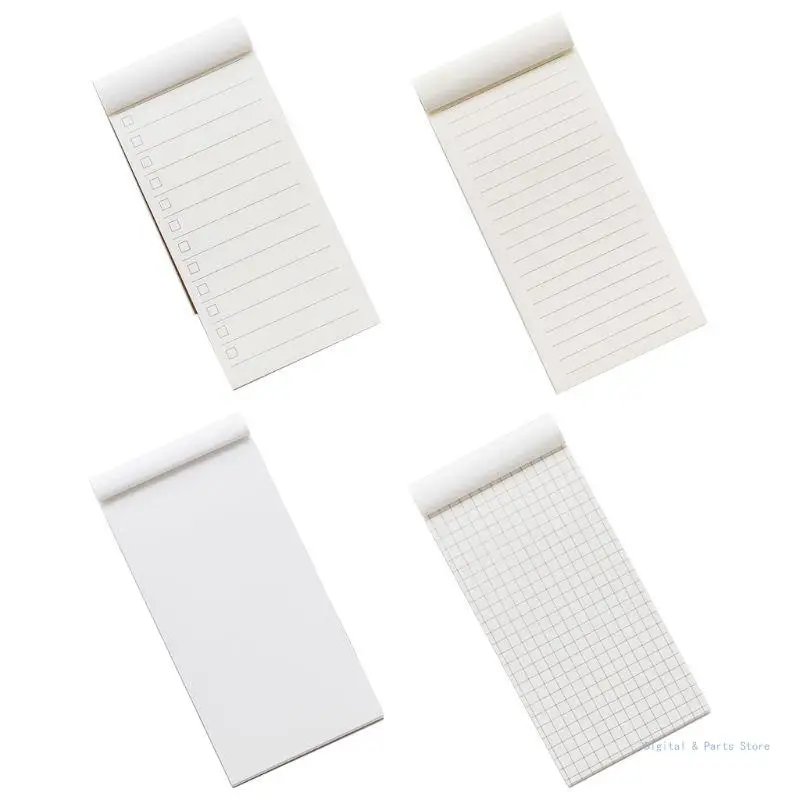 

M17F 5pcs Pocket Kraft Paper Memo Pad Notepad Message Notes To Do List Checklist Gift