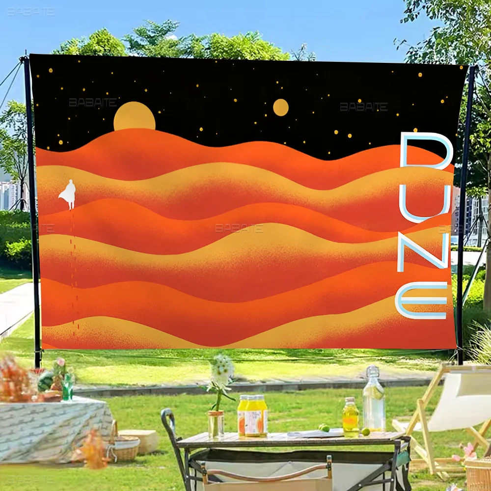 Диаграмма D-Используйте аниме флаг для гостиной искусство декора Декор дома