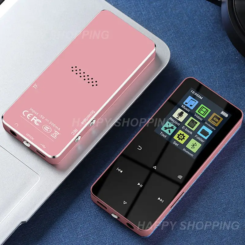 

Music Player Built-in Speaker Metal Touch Alarm Clock Color Touch Screen Pedometer Mp4 Support Multi-languauge Mp3
