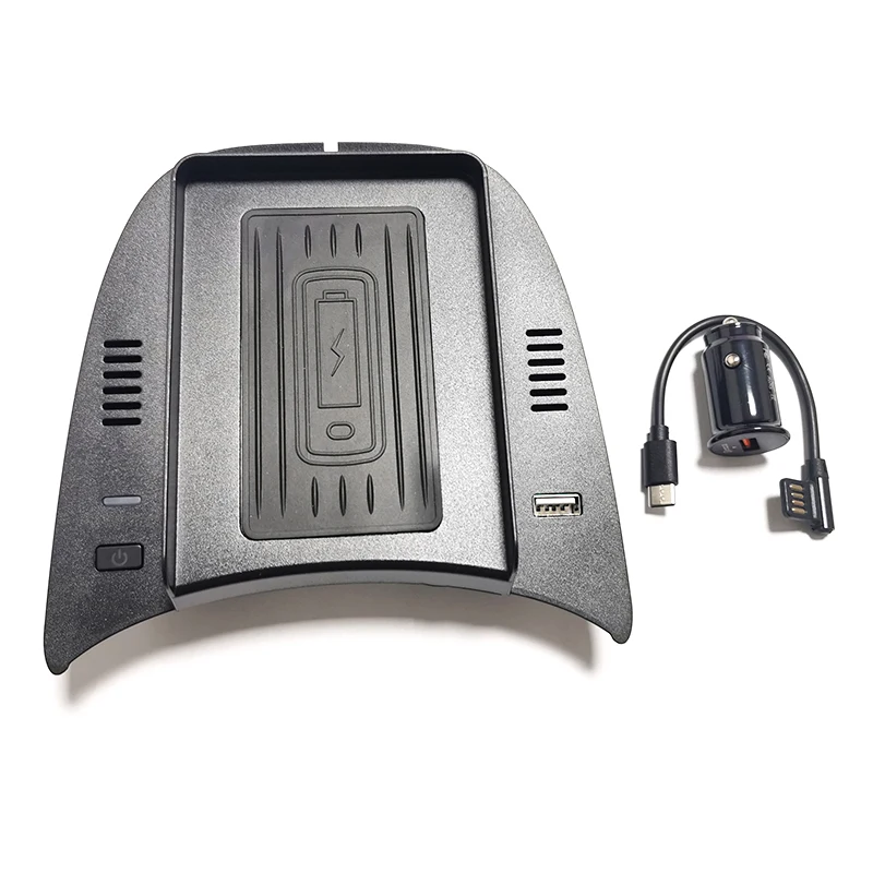 Автомобильное беспроводное зарядное устройство для Chevrolet Malibu 2016 2017 2018 2019 2020 2021 2022