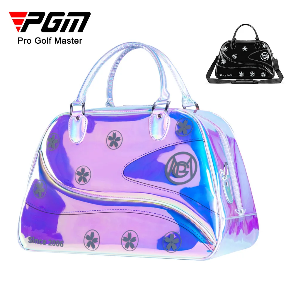 PGM Golf Clothing Bag Travelling Handbag Knapsack Women Motion Portable Bag Built-in Shoes Bag Large Capacity Clothes Bag YWB02