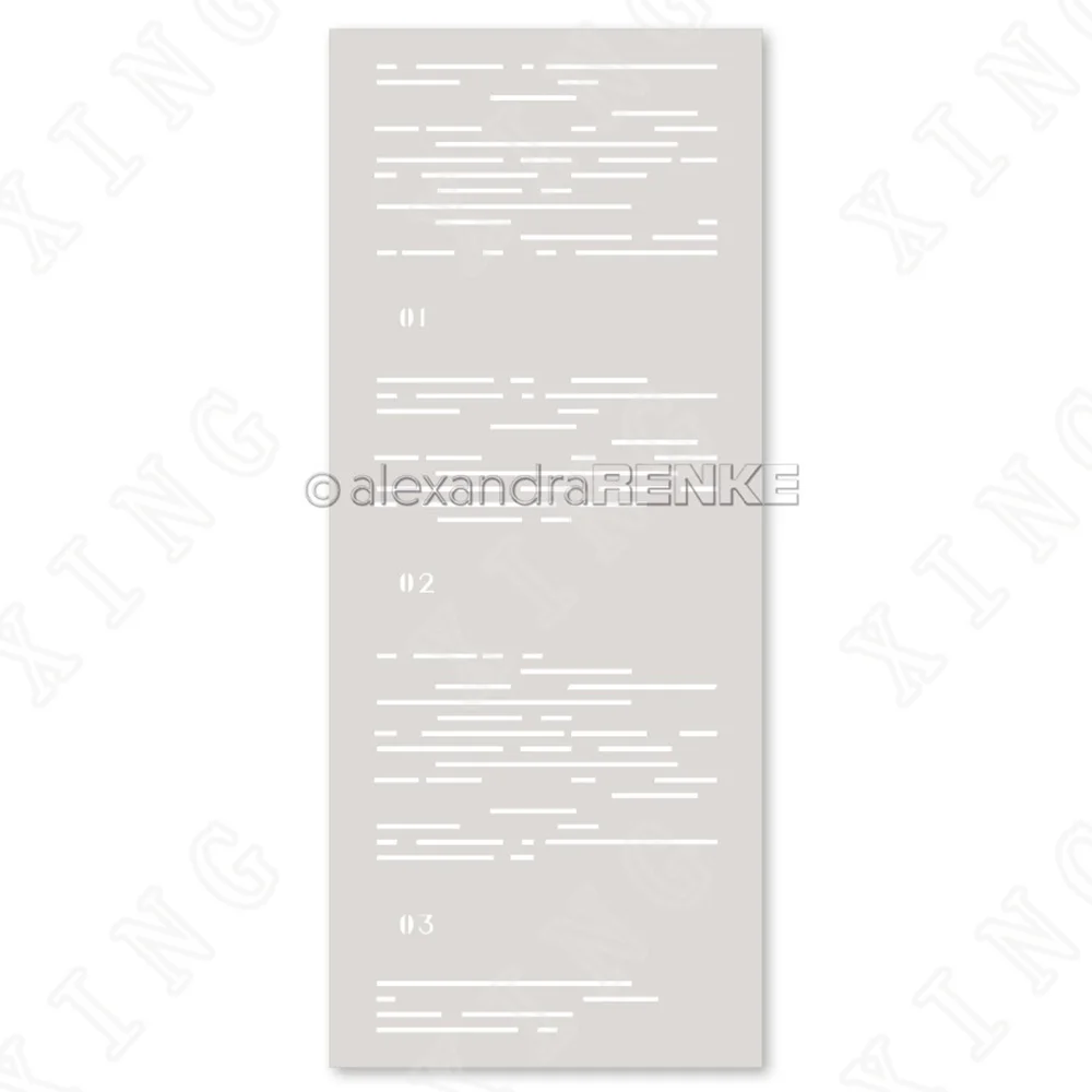 

2022 New Arrival Paragraph Pattern Decor Diy Graphics Painting Scrapbooking Stamp Ornament Album Embossed Template Reusable