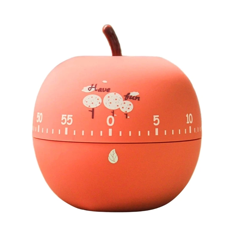 

Portable Fruit Shape Cooking Timer Clock Cooking Eggs Timers Manual Alarm Timer