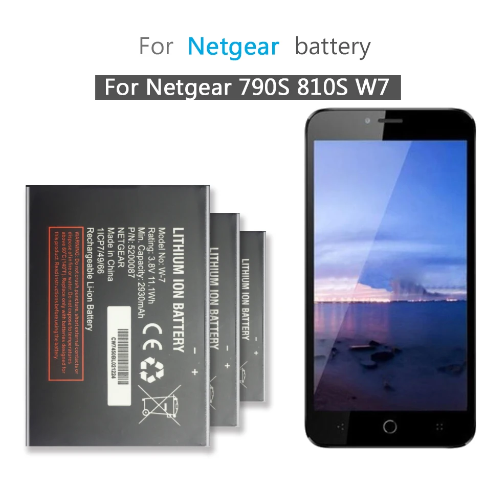 Фотоаккумулятор 2900 мАч, семейная батарея для Netgear Sierra Aircard 790S 810S W7, запасная батарея + номер отслеживания Фотоаккумулятор 2900 мАч, семейная батарея для Netgear Sierra Aircard 790S 810S W7, запасная батарея + номер отслеживания