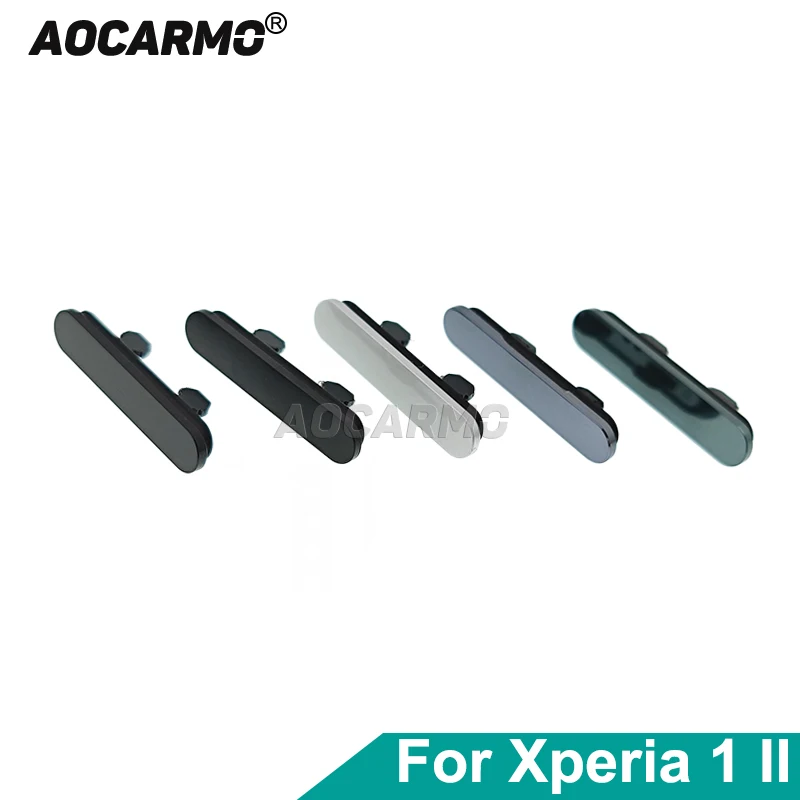 

Aocarmo For Sony Xperia 1 II / X1 ii XQ-AT52 XQ-AT51 SO-51A Mark 2 MicroSD Card SIM Tray Slot Port Cover Dust Plug