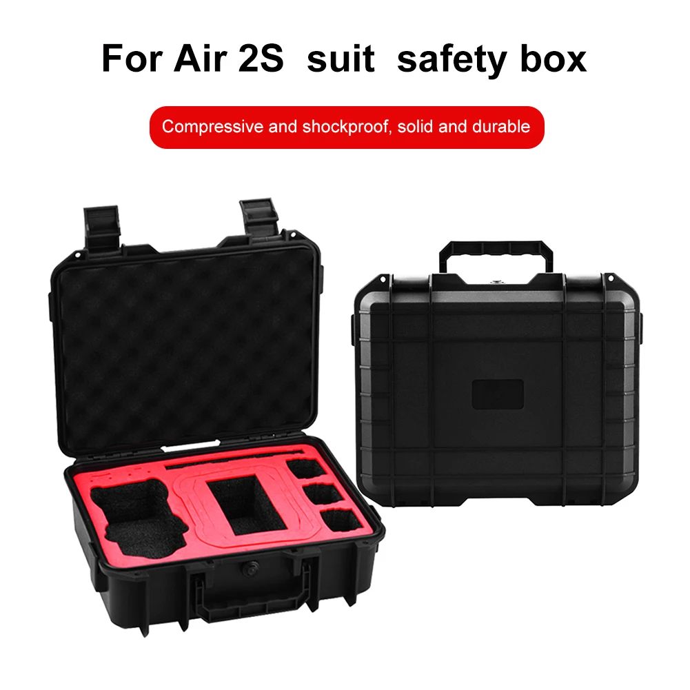 

Водонепроницаемый чехол для переноски для DJI Mavic Air 2S противоударный взрывозащищенный чехол для переноски дрона аксессуары