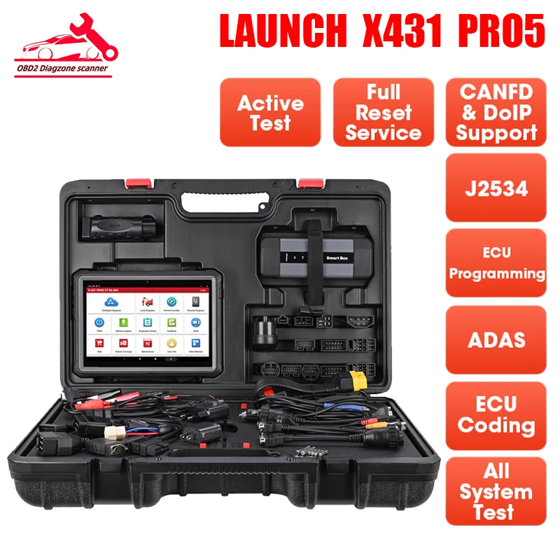 

Диагностический сканер Launch X431 PRO 5 PRO5, диагностический прибор OBD2 J2534 SmartBox