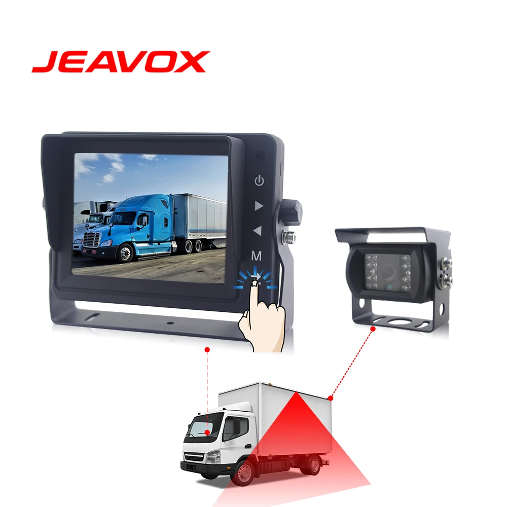 

DVR Monitor Dash Cam Rearview System Camera Waterproof Video Recorder High Resolution 5.6 inch car Display For Forklift Trailer