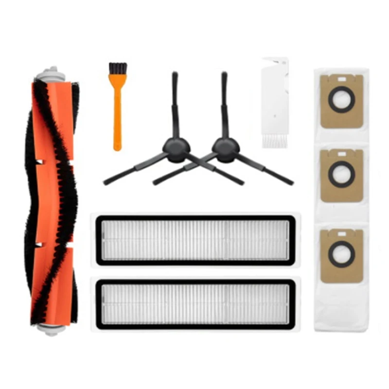 

For Dreame Bot Z10 Pro L10 Plus Vacuum Cleaner Accessories Main Side Brush Dust Bag Replaceble Spare Parts