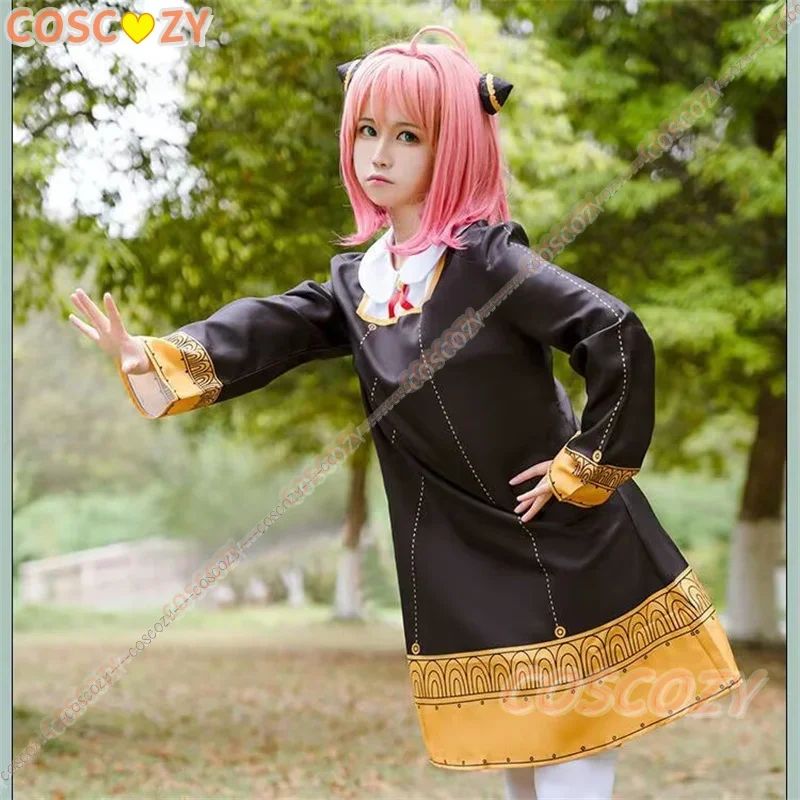 Новинка 2025 года аниме Spy x Family Anya Forger карнавальный костюм для детей и взрослых
