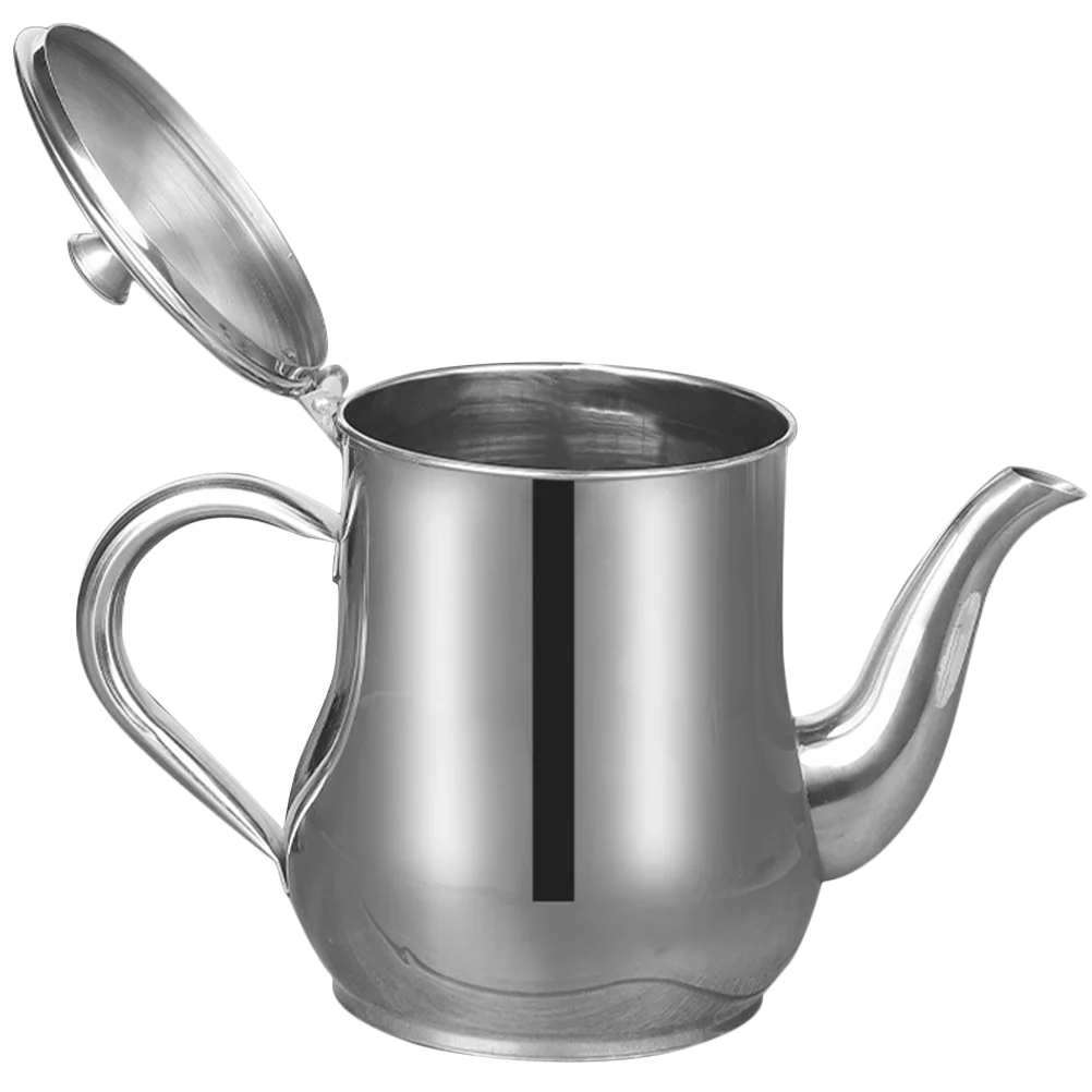 

Oil Container Olive Dispenser Pot Vinegar Bottle Leakproof Pourer Kitchen Bottles Jar Storage Stainless Steel Cruet Decanter