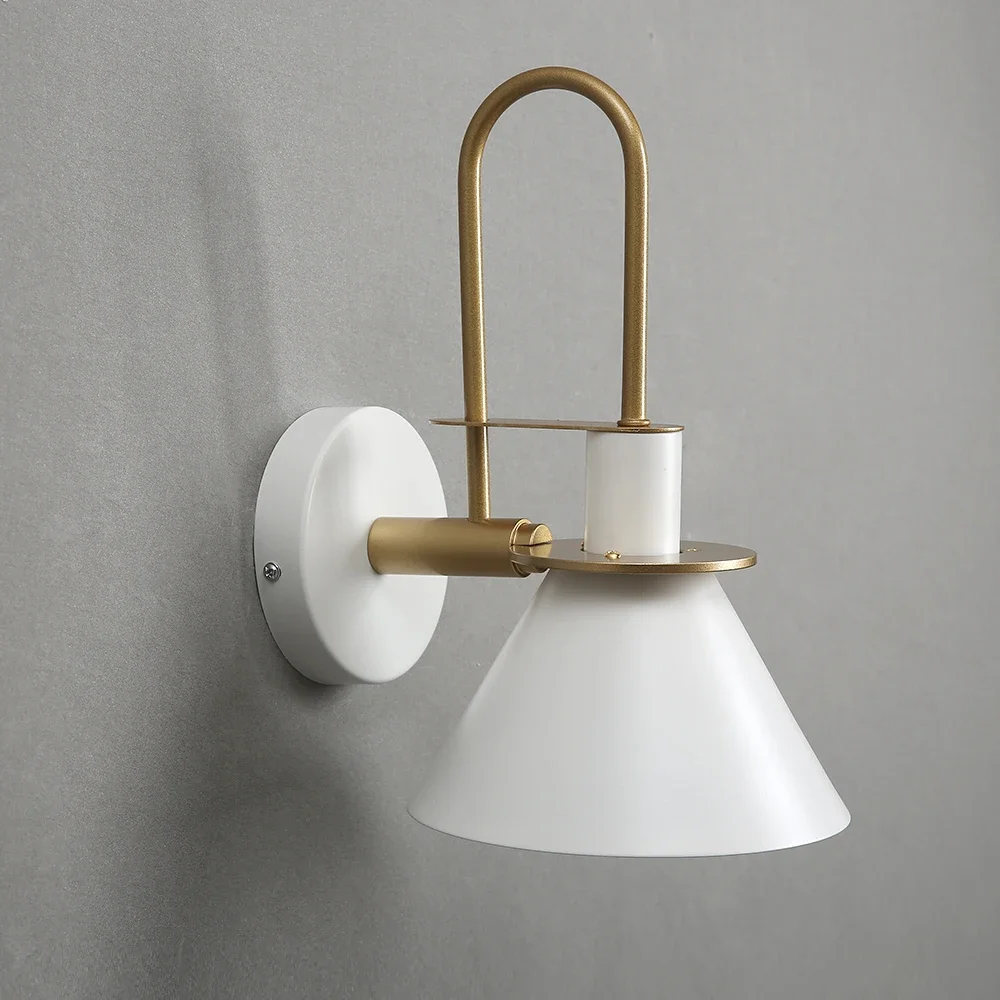 Современный настенный светильник Nordic Macaron светодиодный рог настенные