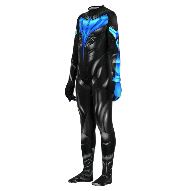 Взрослый Детский комбинезон супергероев Titans костюм для косплея маскарадный на