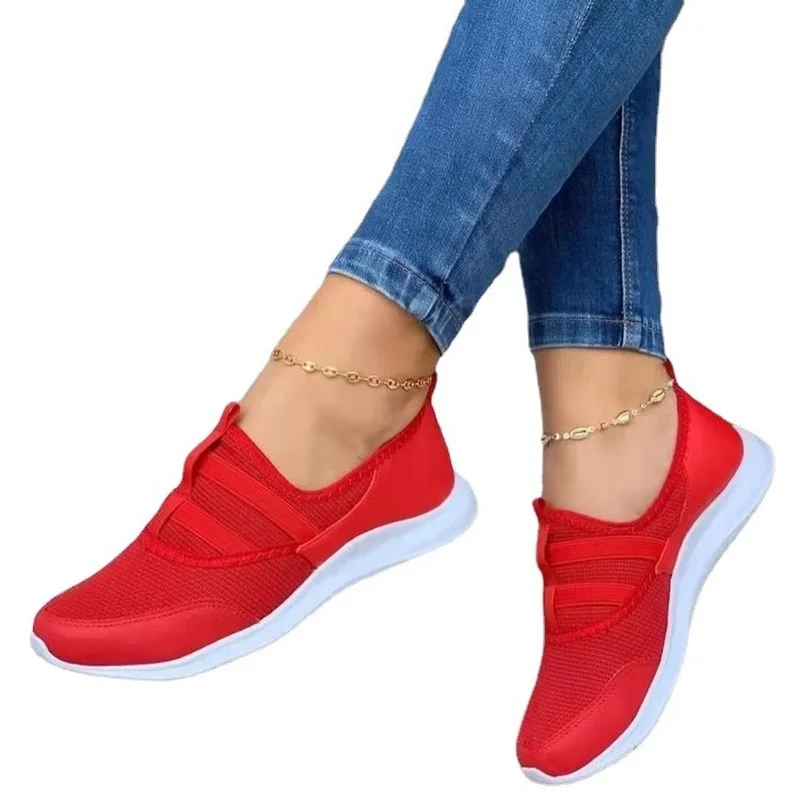 New Shoes Women Black Sports Ballerina Summer Spring Breathable Women's Shoes Healthy Walking Mary Jane Shoes Sporty Mesh Sports