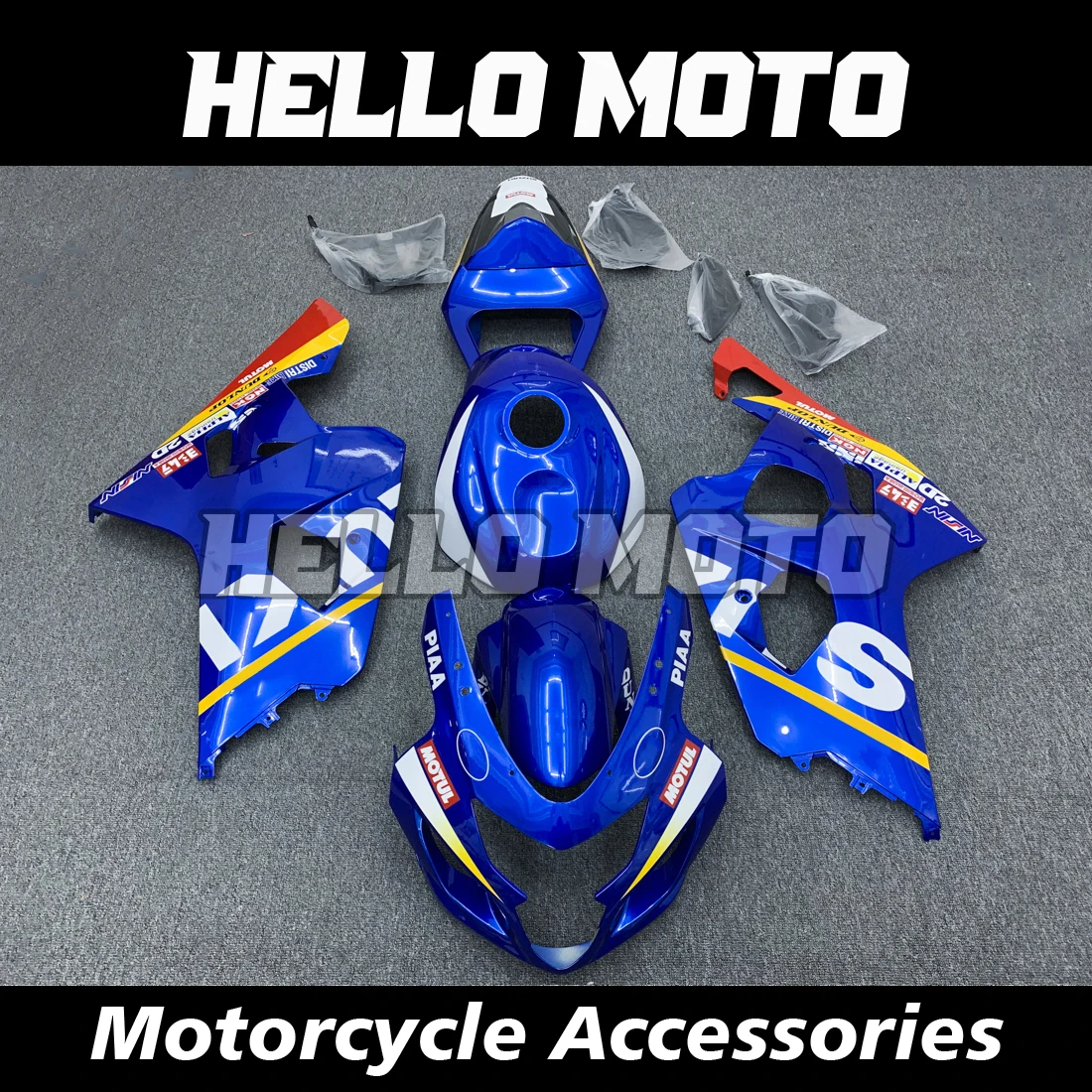 

НОВЫЕ комплекты обтекателей для мотоциклов под давлением ABS, подходят для K4 K5 600/750cc 2004 2005 Кузов