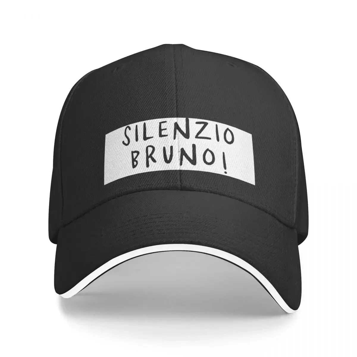 SIlenzio Bruno Цитата фан-арт из фильма Бейсболка забавная шляпа Хип-хоп Женская