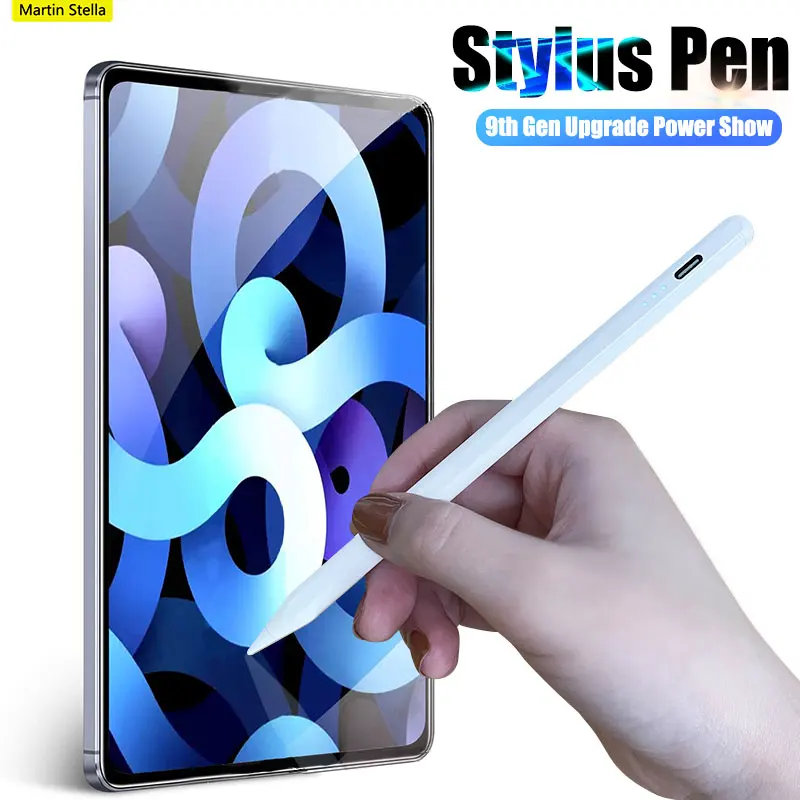 

Стилус для планшета IPad Pro 11 12,9 2021 2020 для Apple Pencil 2 1 10,2 10,5 9,7, стилус для сенсорного экрана Air 4 3 Mini 5 8th 7th 2018