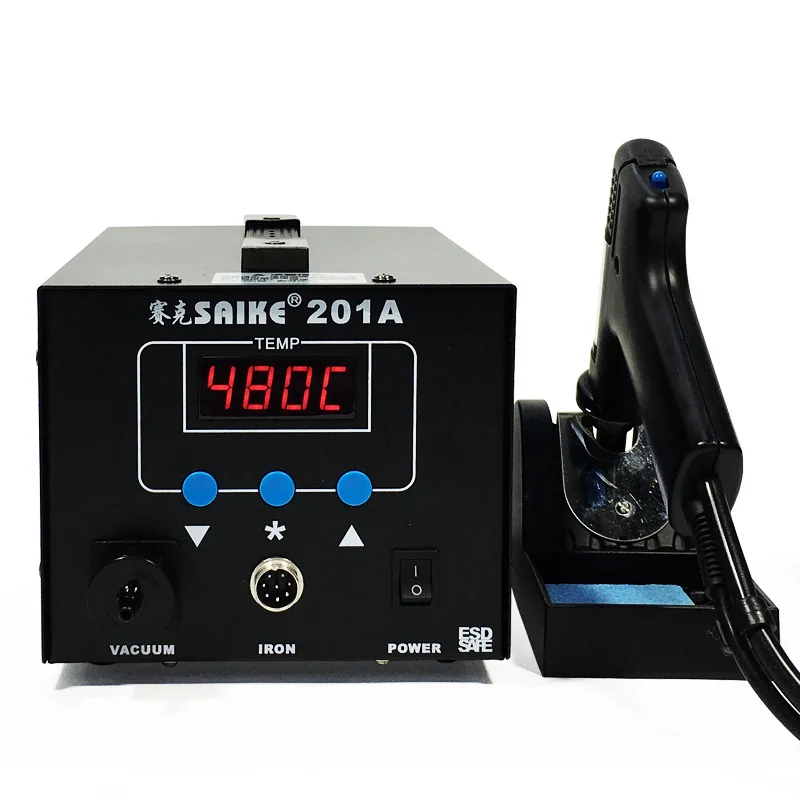 Saike 201A электрический паяльник с цифровым дисплеем автоматический паяльный