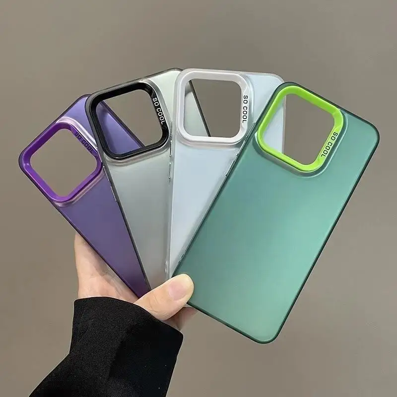 Для Infinix Hot 30i 4G чехол для телефона матовый лазерный красочный бампер броня