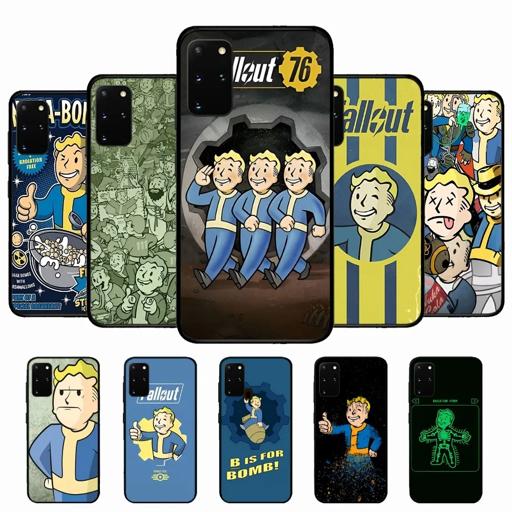 S-Shelter Games F-FalloutS Phone Case For Samsung S 9 10 20 21 22 23 30 24 Plus Lite Ultra FE S10lite Fundas