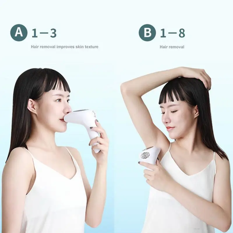 

Home Epilator Whole Body and Face Freezing Point Laser Hair Removal Apparatus Female Armpit Hair Arm Private Part Laser Epilator