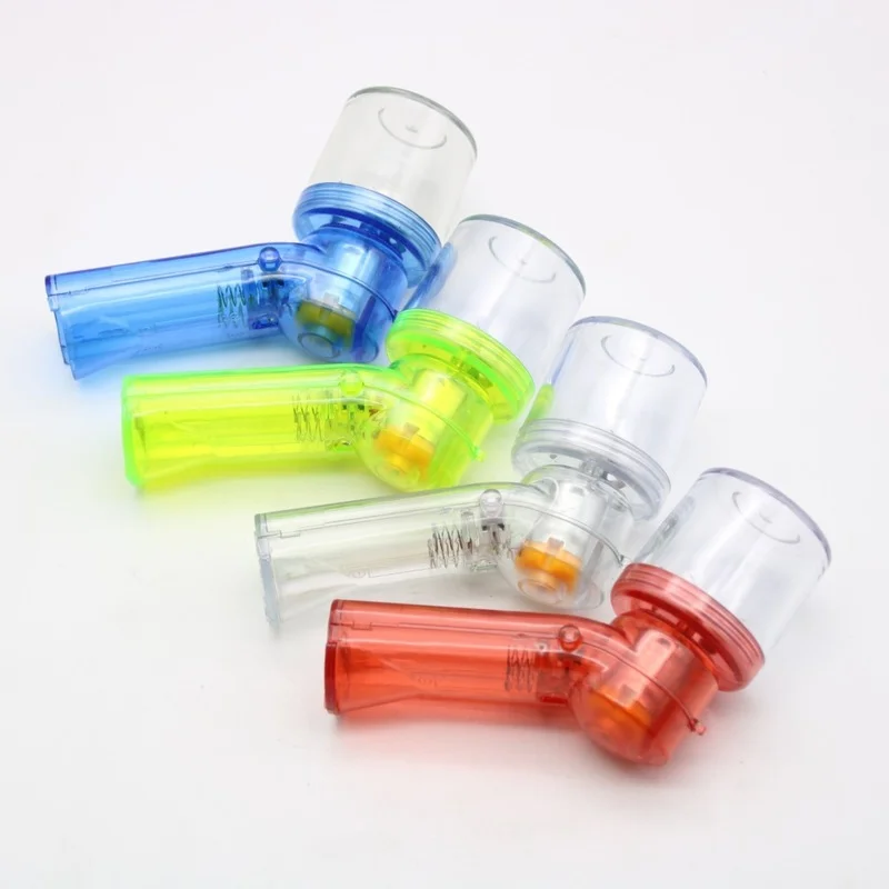 

Portable Electric Herbal Weed Grinders Spice Crusher Smoking Accessories Plastic HandleMills for Daily Use of Tobacco Chopper