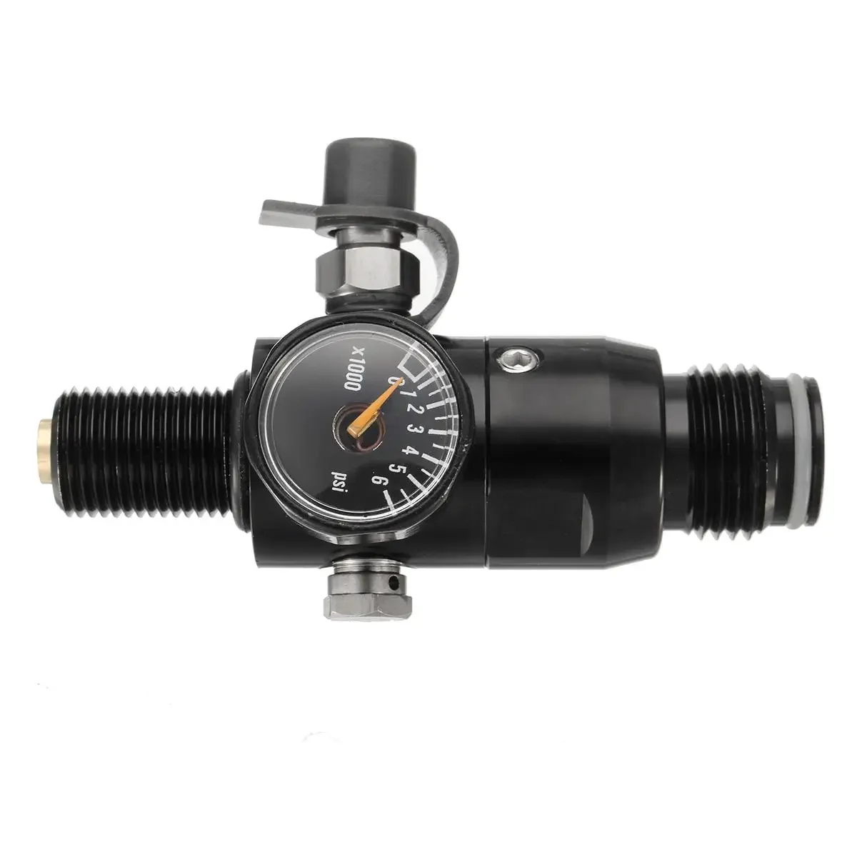 Регулятор резьбового клапана 5/8''-18UNF 4500psi HPA Выход воздушного бака 1800psi