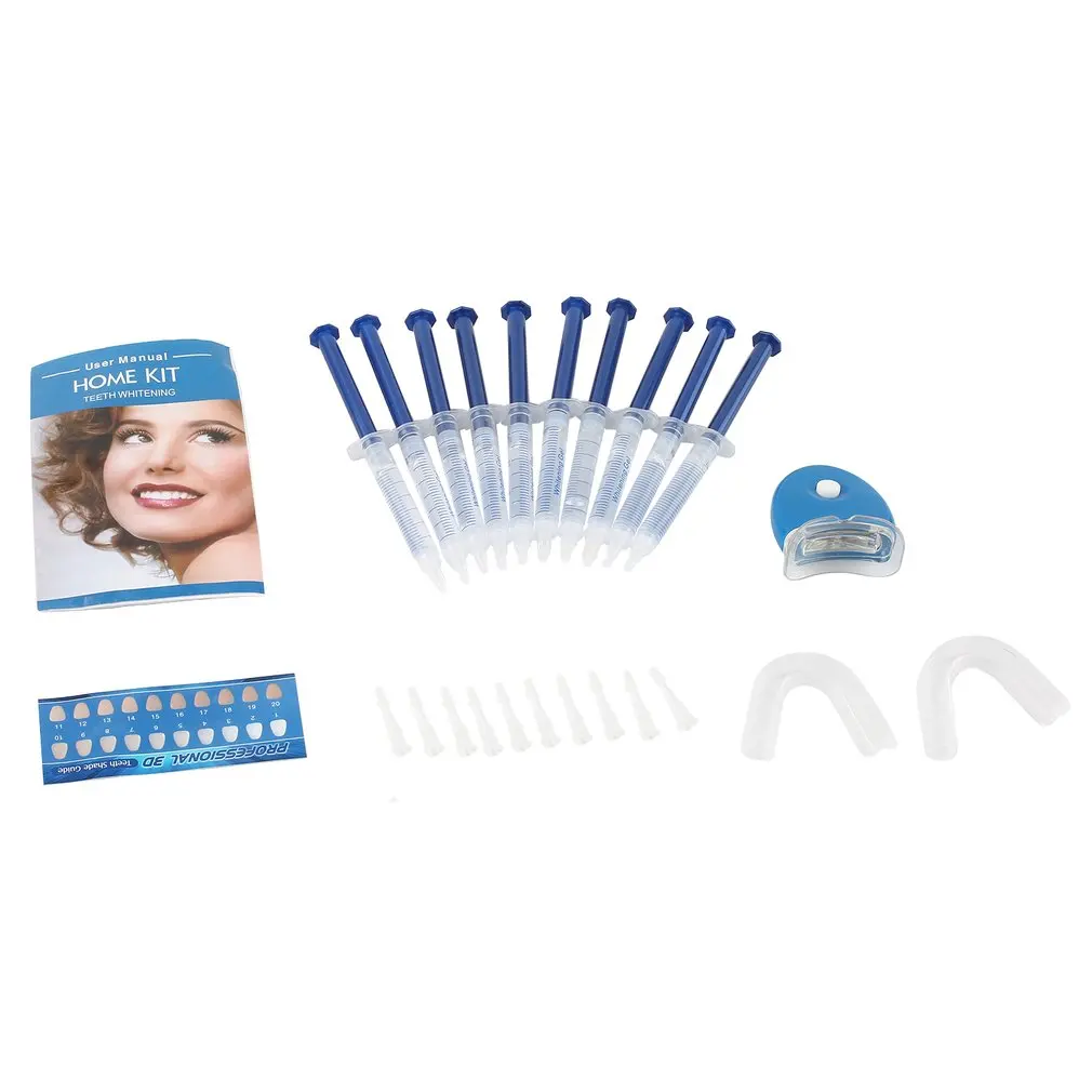 

10pcs Teeth Whitener Gel 44% Peroxide Dental Bleaching System Oral Gel Kit Dentist Tooth Whitener Dental Tools