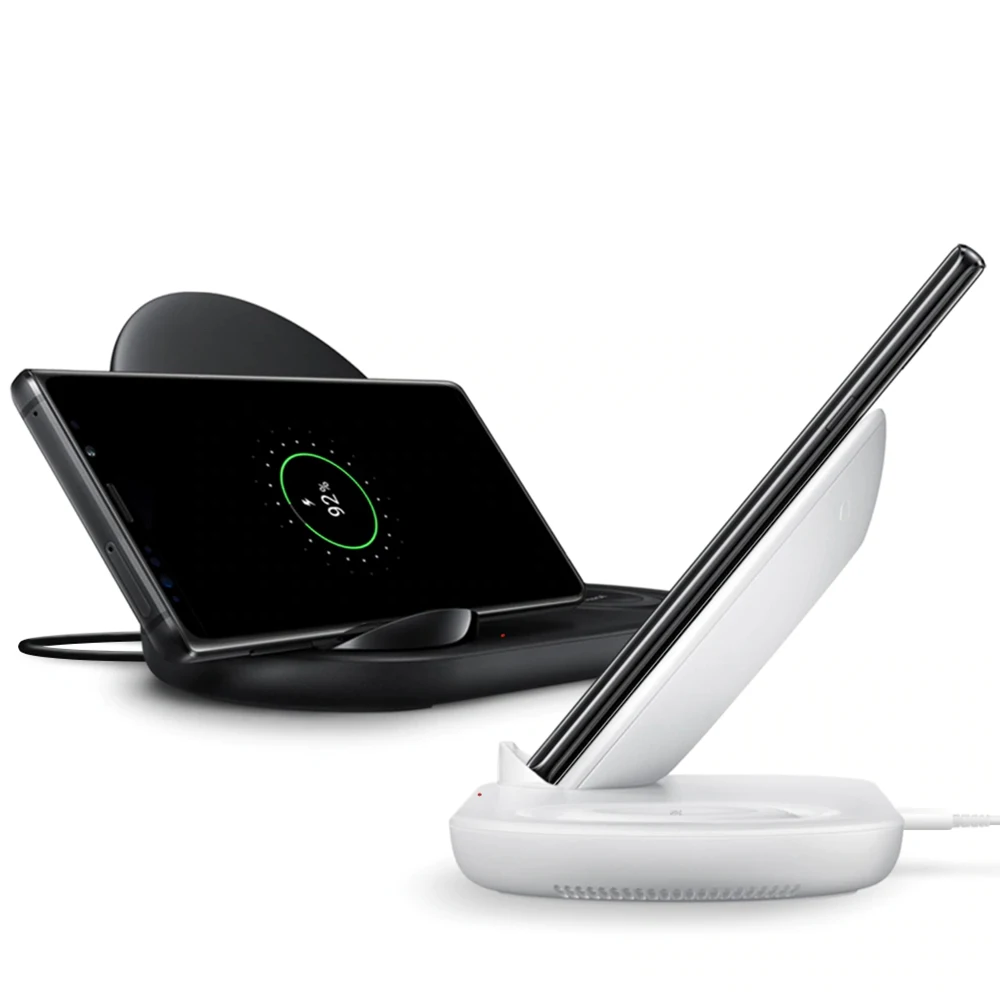 

Original Samsung 9V1.67A 15W Wireless Charger Adaptive Quick Charge Stand Pad for Galaxy S22 S21 Ultra S10 Plus S10E Note 10 7 8