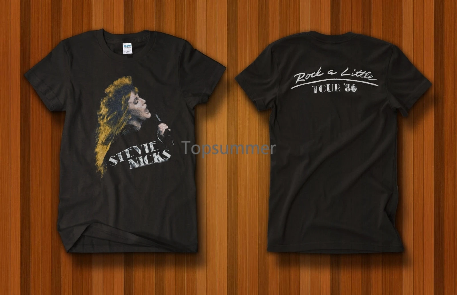 

Vtg 80S 1986 Stevie Nicks Rock A Little Tshirt Reprint