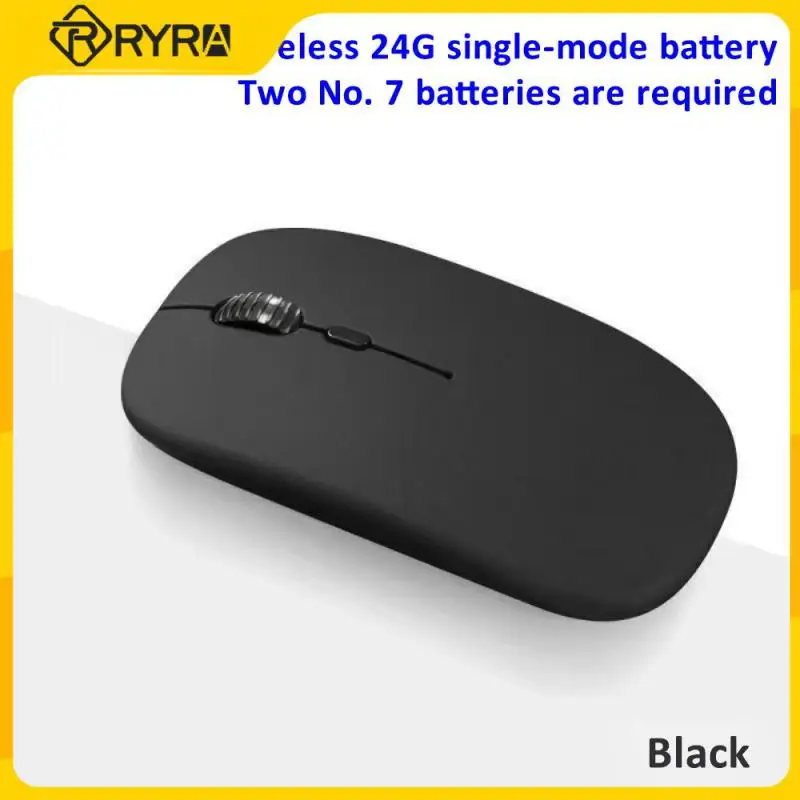 

RYRA New 2.4G Single-mode Wireless Mouse Notebook Tablet Home Office Game Mute Mouse For PC Laptop Computers Wireless Mouse