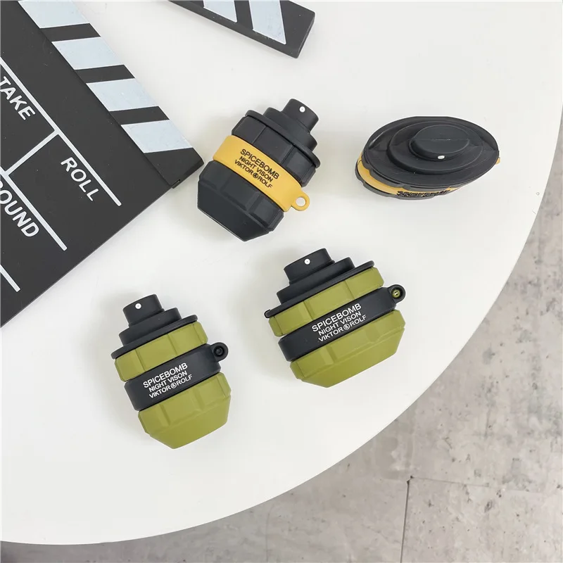 

3D Cute Cartoon Silicone Cases For Airpods 1 2 Protective Wireless Earphone Charging Cover For Airpods Pro Case Earphone Cover