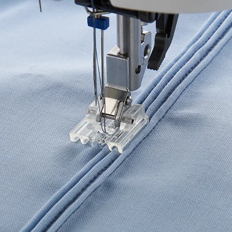 

Прижимная лапка Baifutuk, 5 каналов, тонкая плиссированная прижимная лапка 820226096, подходит для Pfaff 4,0/3,0/2,0