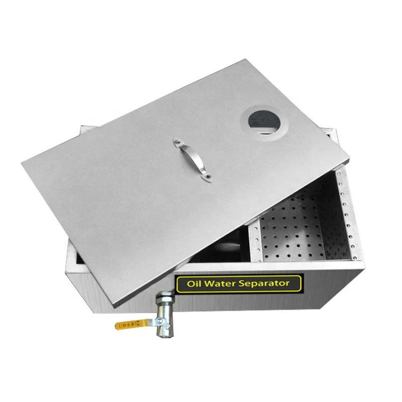 Сепаратор для масла и воды перехватчик смазки кухни из нержавеющей стали 50 мм 0 2