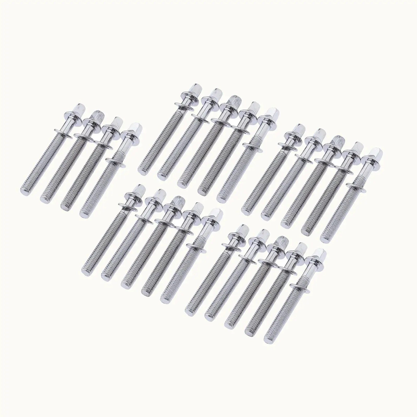 

24Pcs Drum Screws Short Screws Musical Instrument Accessory Tension Rods