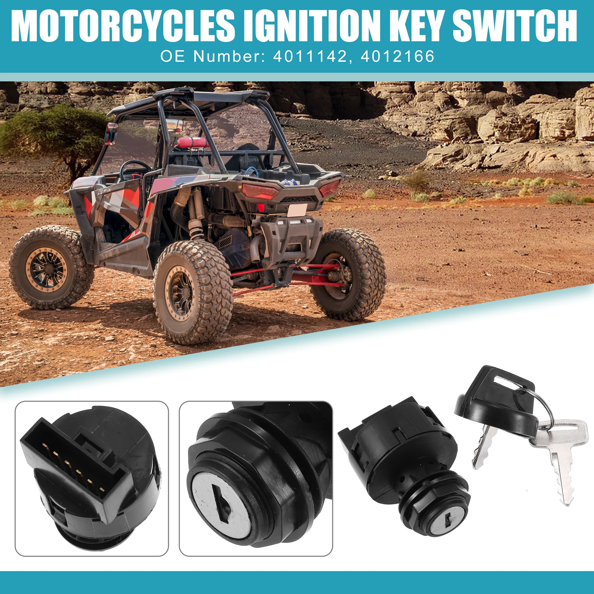 

Комплект ключей зажигания мотоциклов Motoforti для Polaris 500-1000CC ATV UTV для Polaris Trail Boss 330 2004-2013 4011142